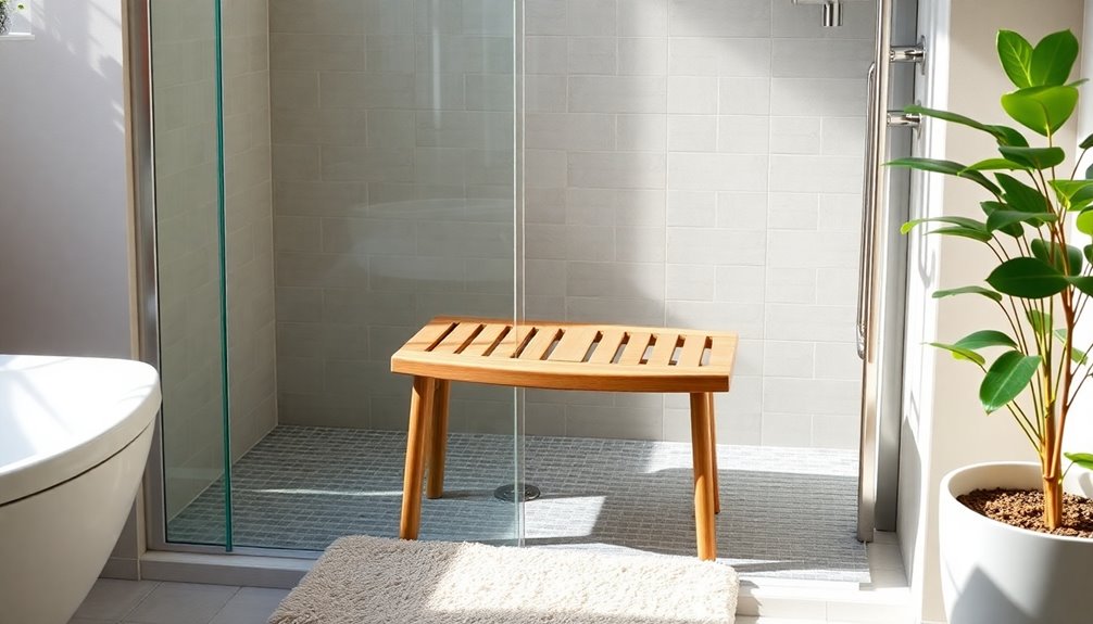 elderly shower seat considerations