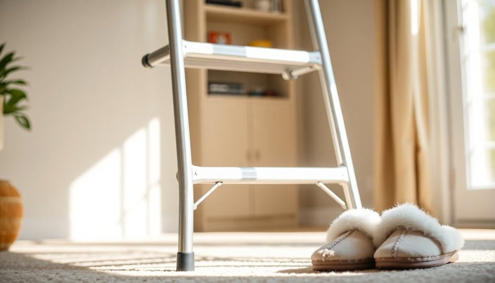 elderly step ladder safety