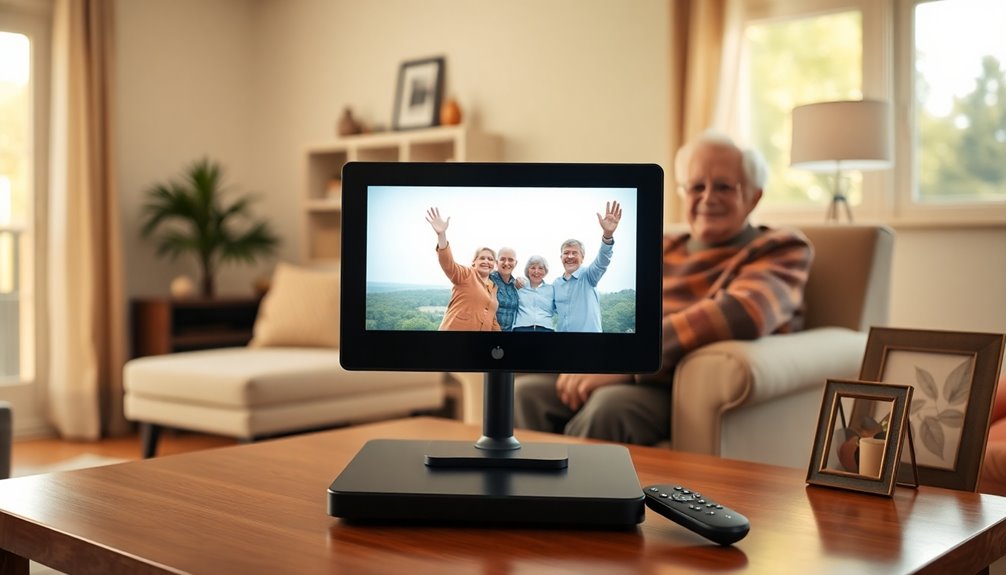 elderly video monitor selection