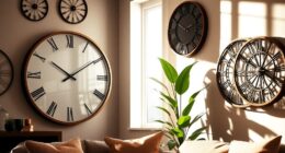 elevate home d cor clocks