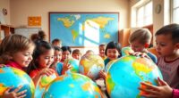 engaging interactive geography globes