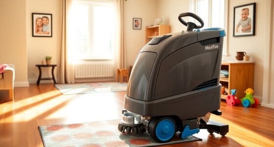 family friendly scrubber dryers