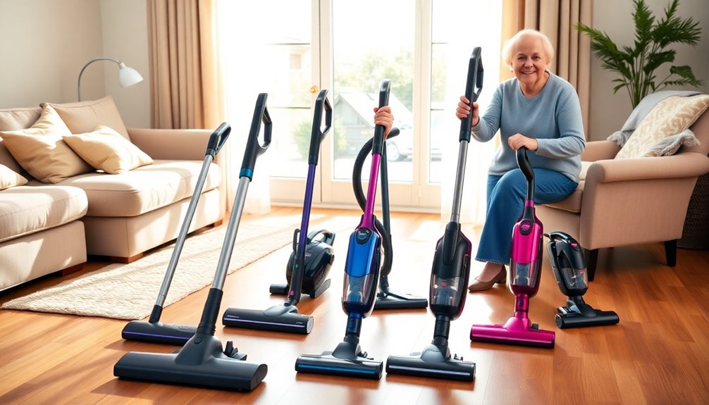 lightweight vacuum cleaners for seniors