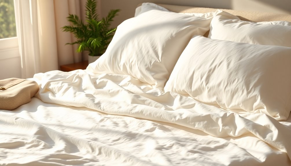 luxurious cotton sheets selection