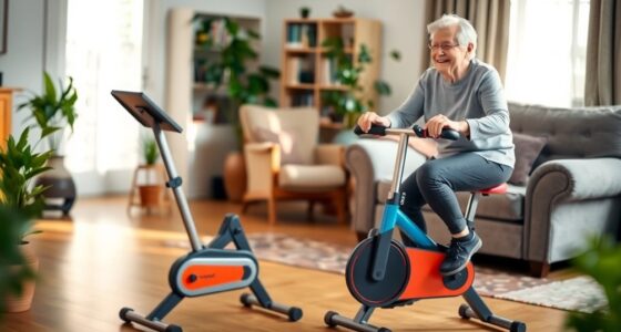 mini exercise bikes for seniors