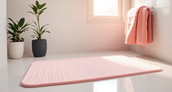 safe and stylish bathroom mats