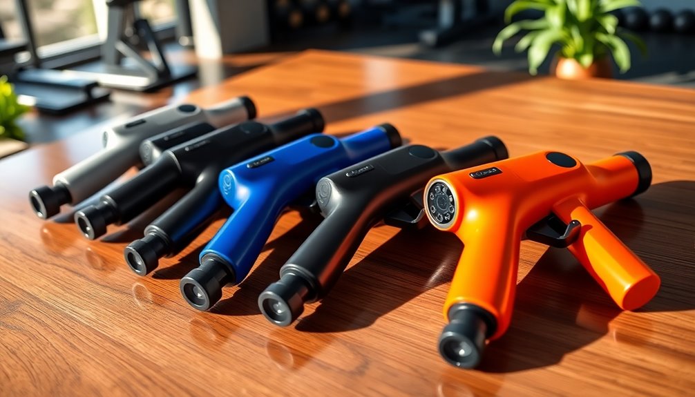 selecting a massage gun