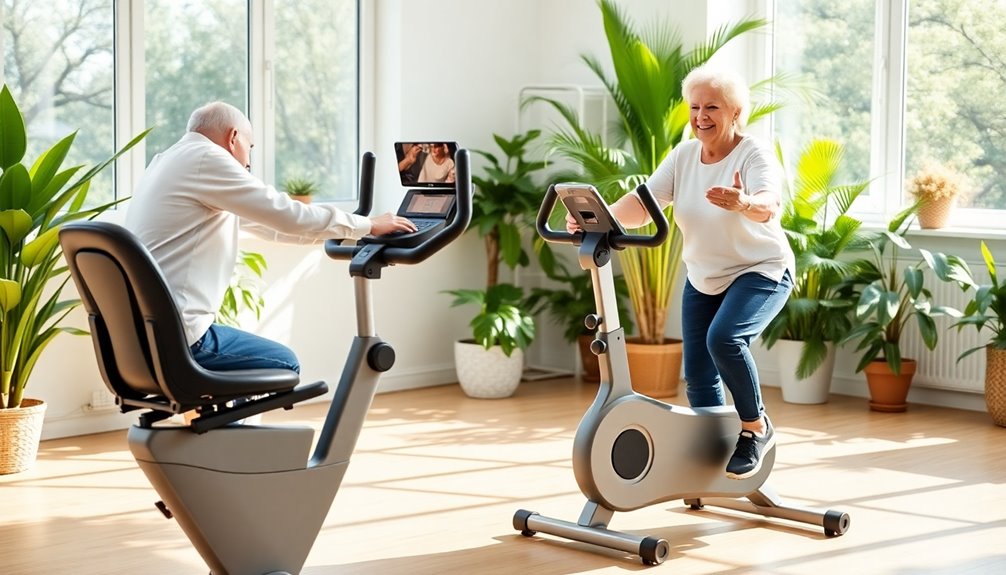 selecting elderly exercise bikes