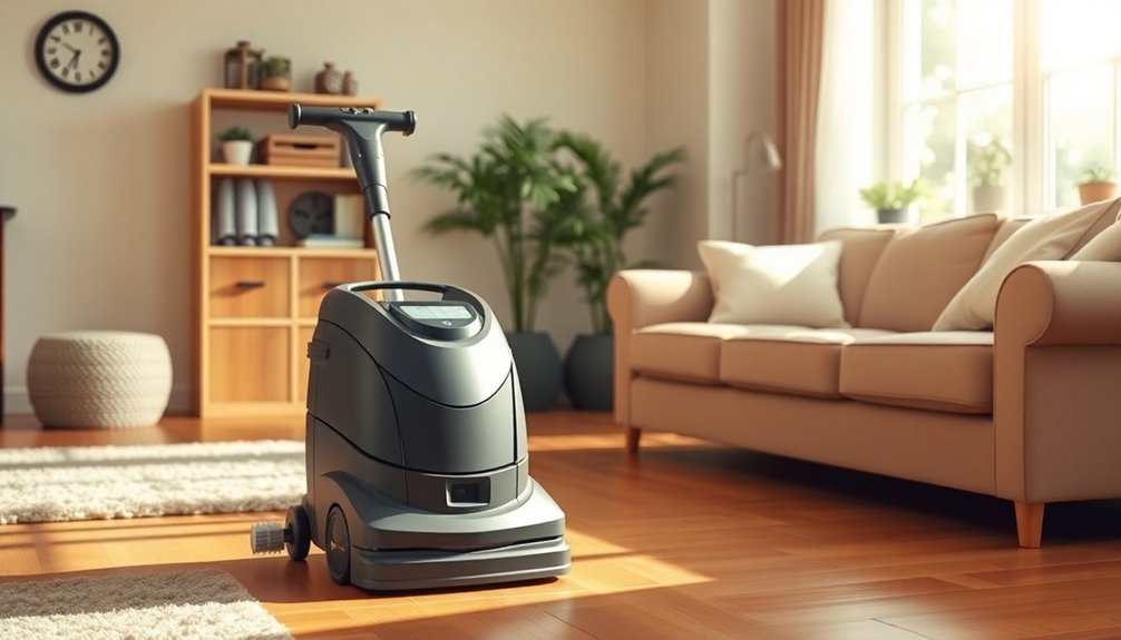 selecting family friendly scrubber dryers