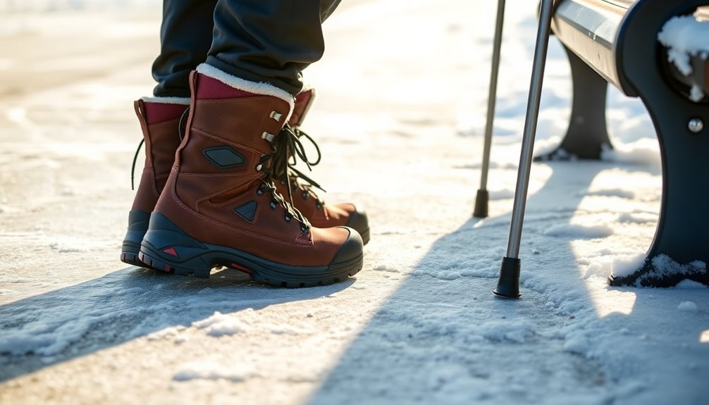 selecting ice cleats wisely