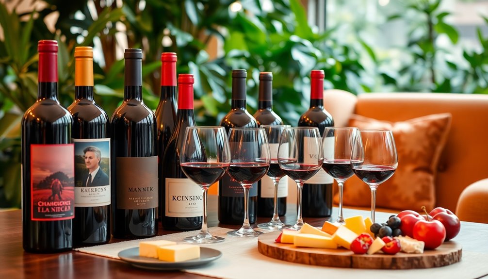 selecting suitable red wine