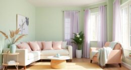 serene pastel paint colors