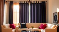 stylish curtains for living rooms