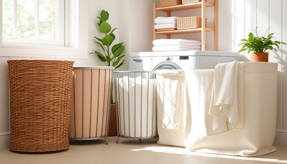 stylish laundry hampers collection