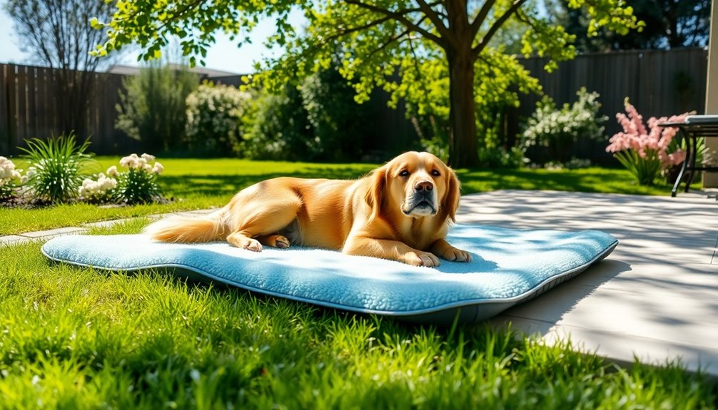 summer dog cooling mat