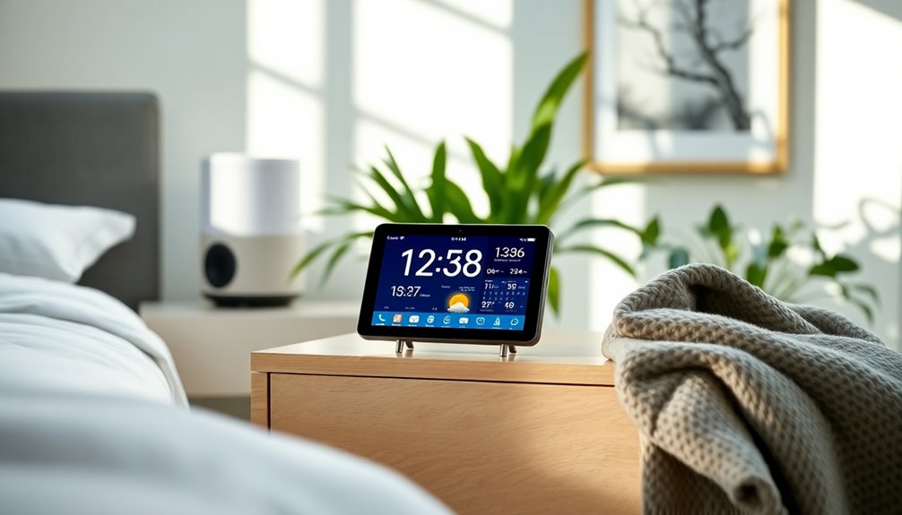 tech savvy stylish smart clocks