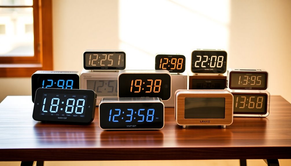 top digital clocks selection