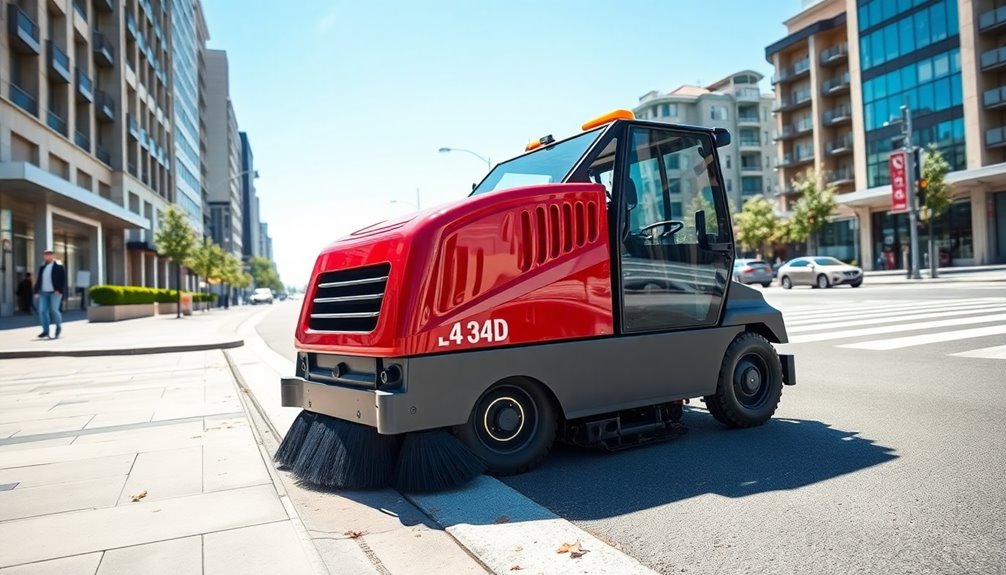 top electric street sweepers