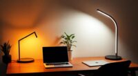 top led desk lamps