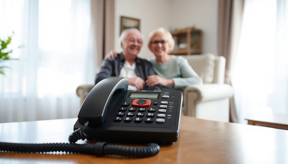 user friendly landline phones for elderly