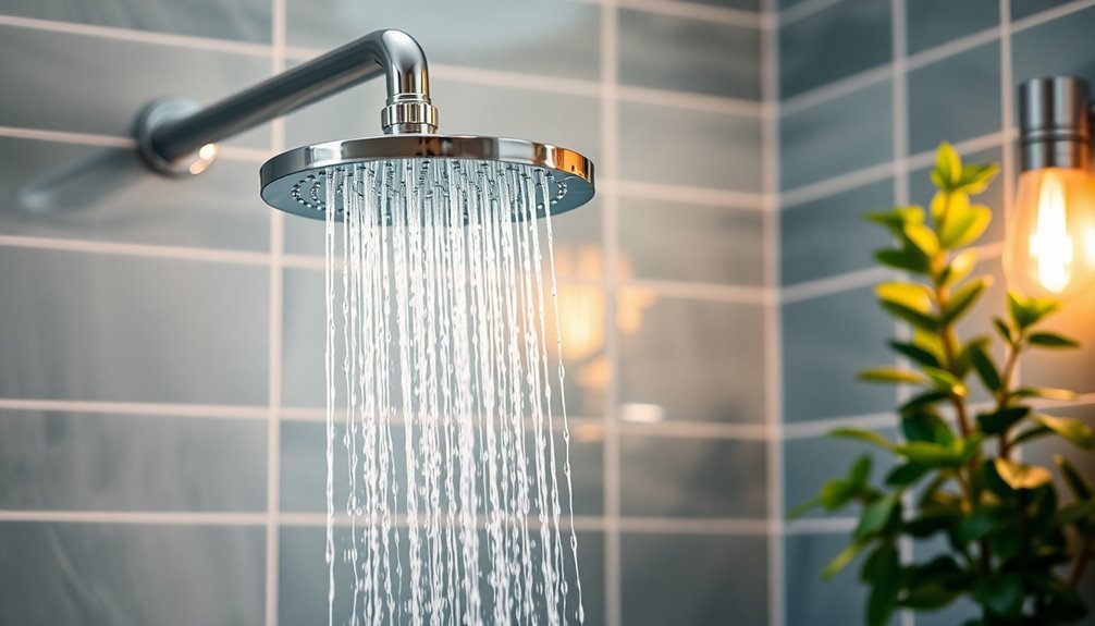 water saving showerhead selection criteria