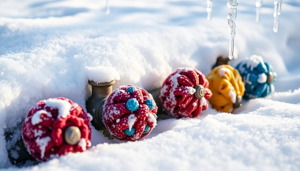 winter outdoor faucet protection