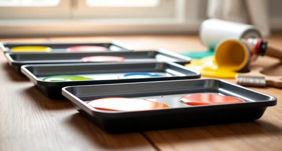 adjustable paint trays selection