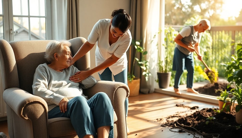 caregiver versus caretaker roles