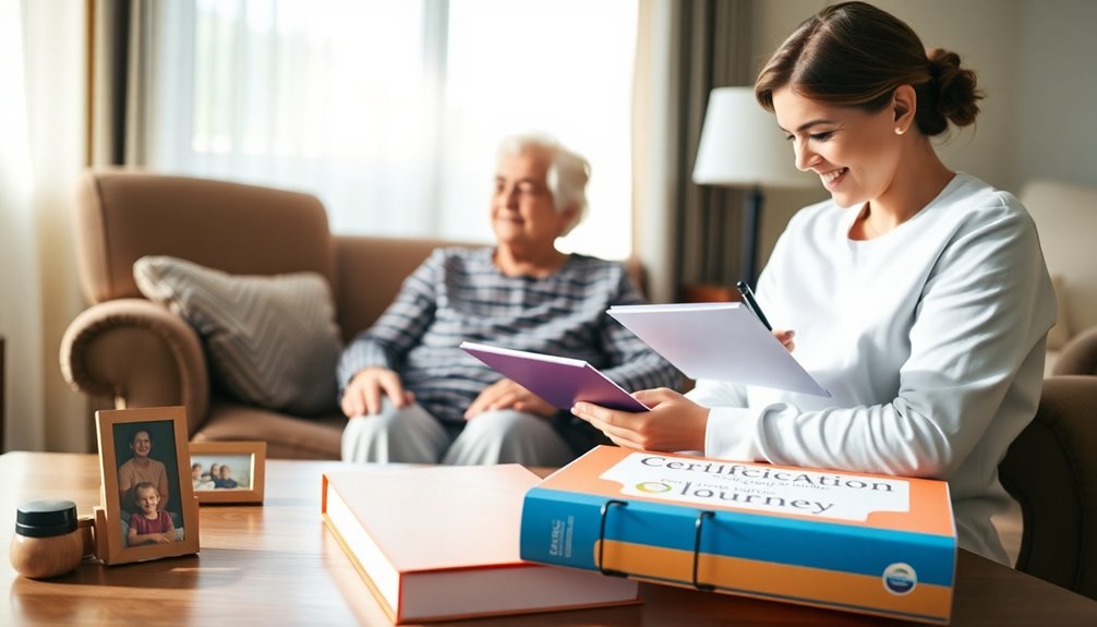 certified caregiver training process