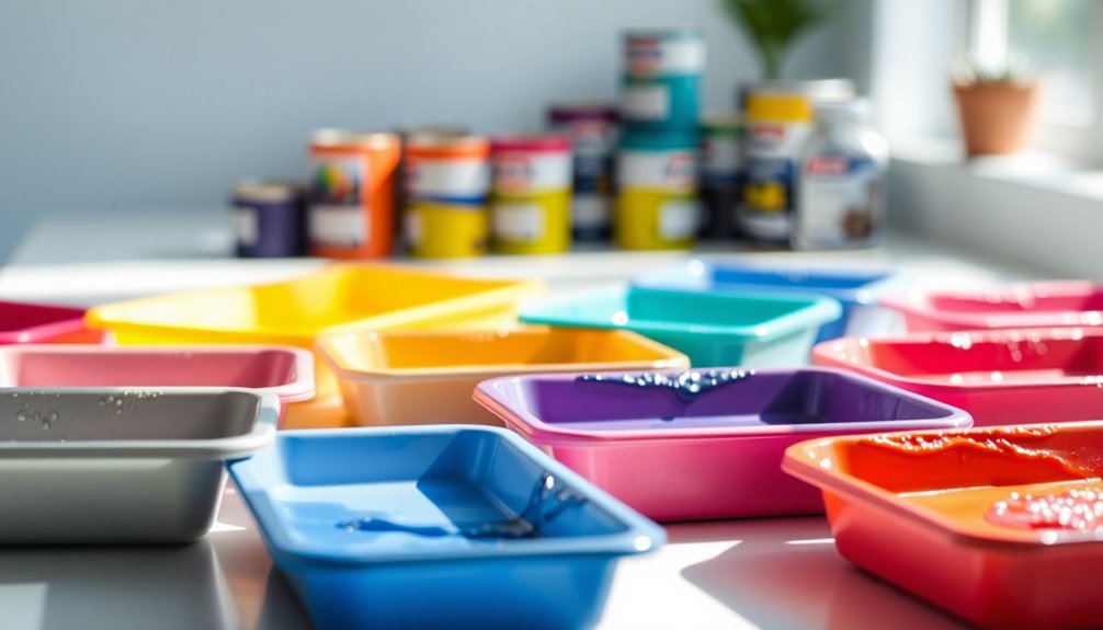 choosing paint trays and liners