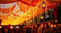 eid celebrations illuminated beautifully