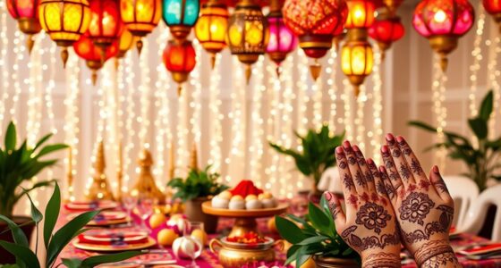 eid festive celebration ornaments