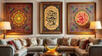 eid themed islamic wall art