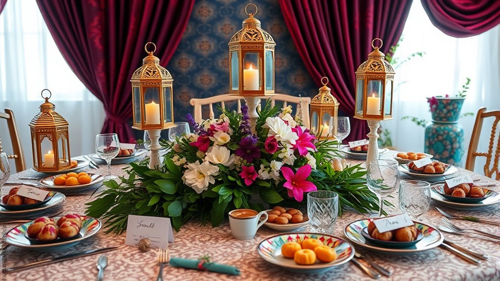 selecting custom eid decorations
