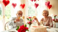 senior valentine s day celebrations