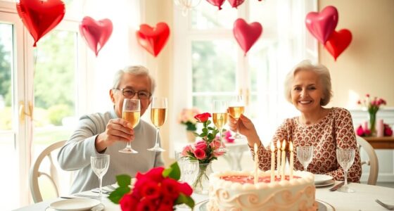 senior valentine s day celebrations