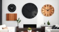 stylish modern wall clocks