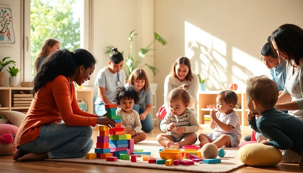 support for childcare services