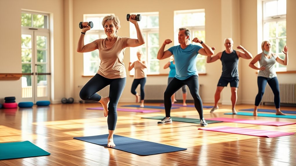 bodyweight and light weights