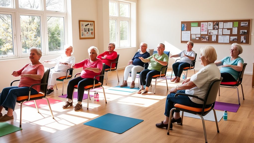 chair pilates community support
