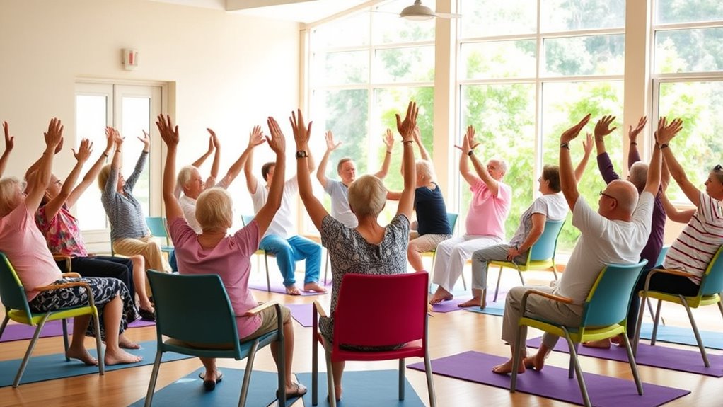 chair yoga s health advantages