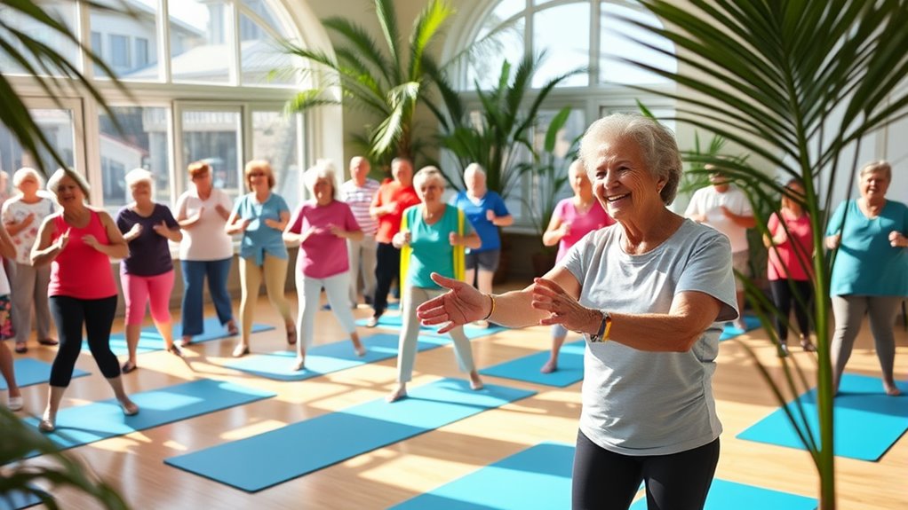 community fitness class options