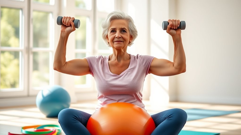 core and upper body fitness