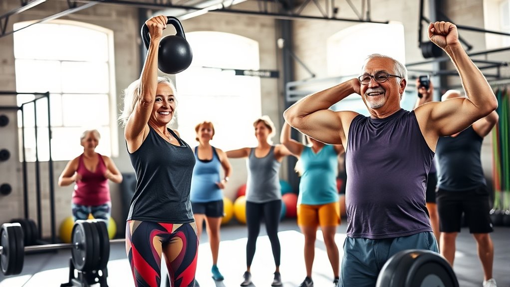 crossfit enhances senior fitness