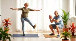 elderly leg strength exercises