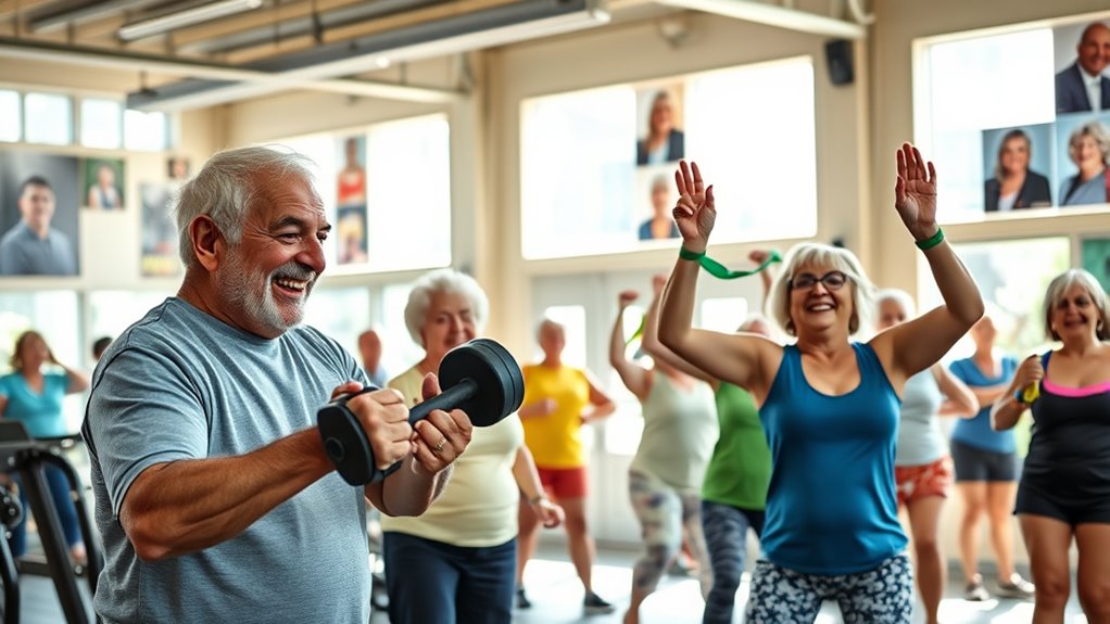 fitness achieved across ages
