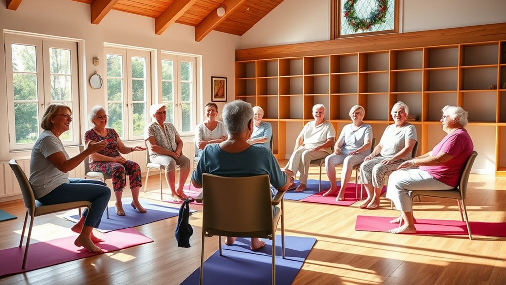 fostering community through yoga