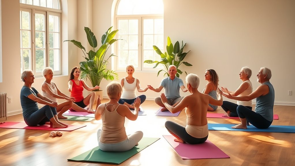 fostering connections through yoga