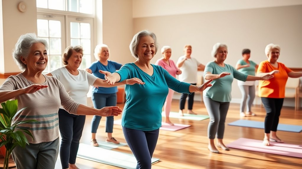 gentle exercise benefits aging