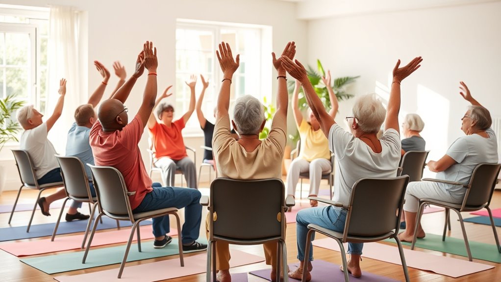gentle poses for seniors